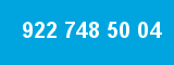 922 748 50 04